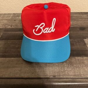 Bad birdie 4th of July hat.